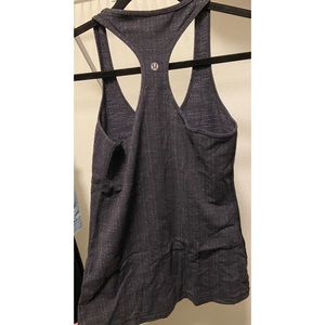 Heathered gray tank top Racerback 10